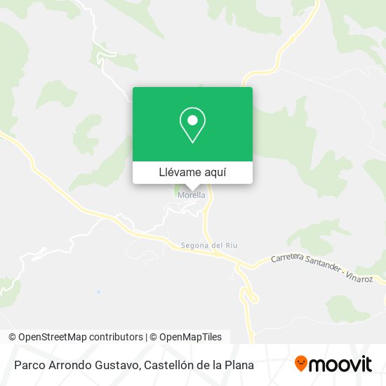 Mapa Parco Arrondo Gustavo