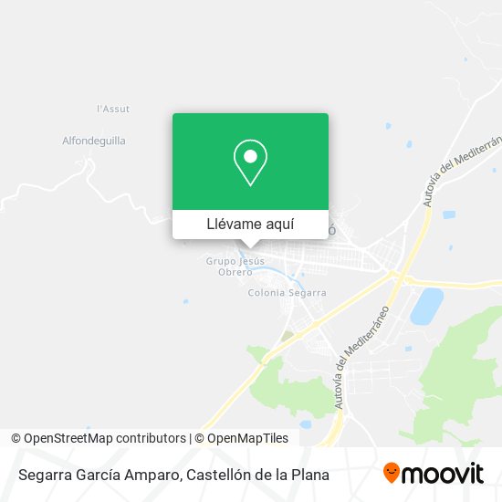 Mapa Segarra García Amparo