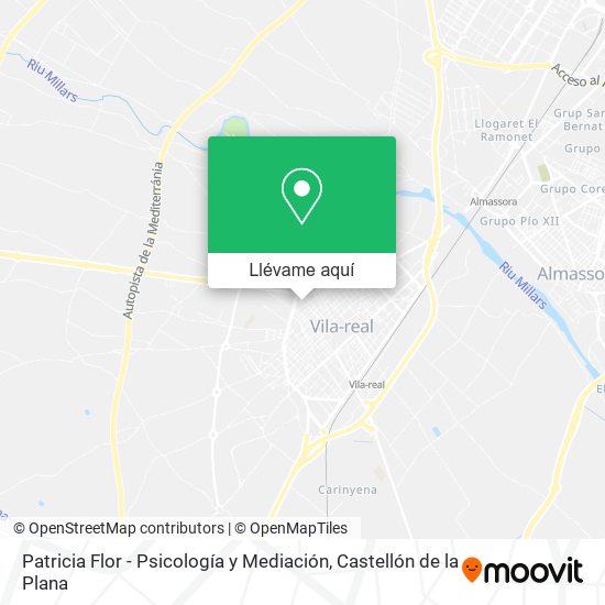 Mapa Patricia Flor - Psicología y Mediación