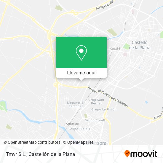 Mapa Tmvr S.L.
