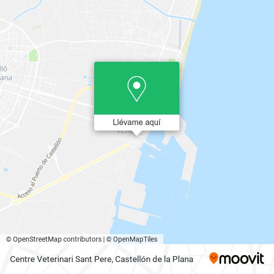 Mapa Centre Veterinari Sant Pere