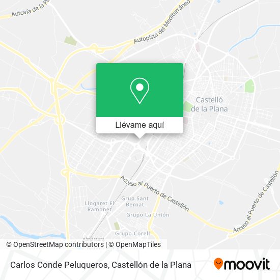Mapa Carlos Conde Peluqueros