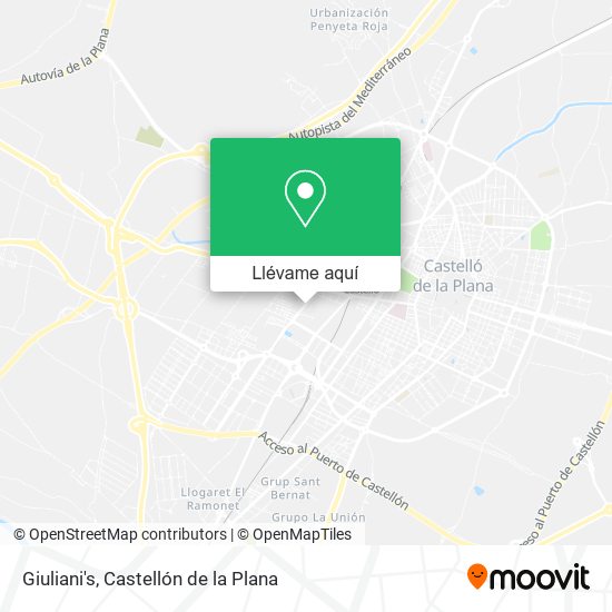 Mapa Giuliani's