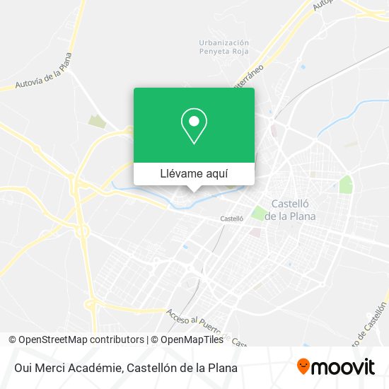 Mapa Oui Merci Académie
