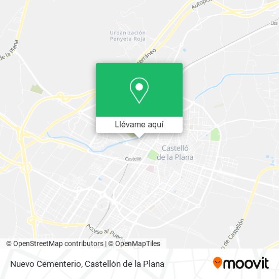 Mapa Nuevo Cementerio