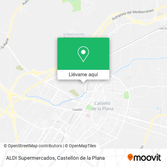 Mapa ALDI Supermercados