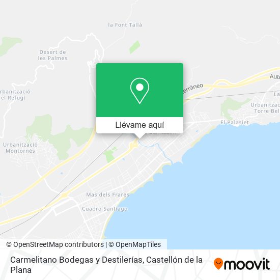 Mapa Carmelitano Bodegas y Destilerías