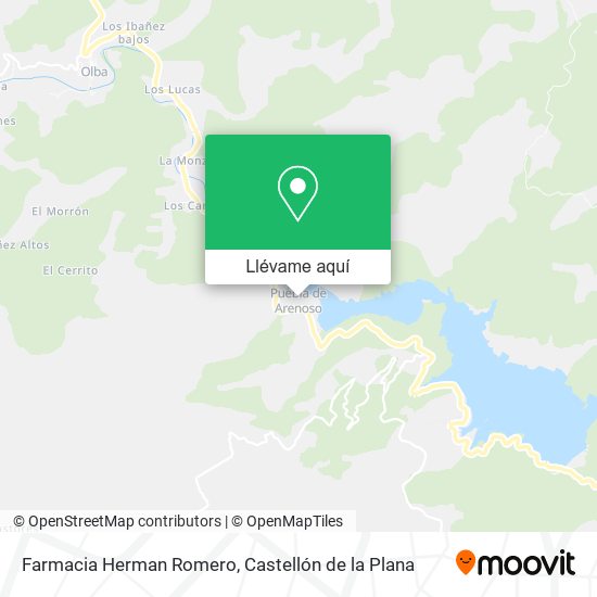 Mapa Farmacia Herman Romero