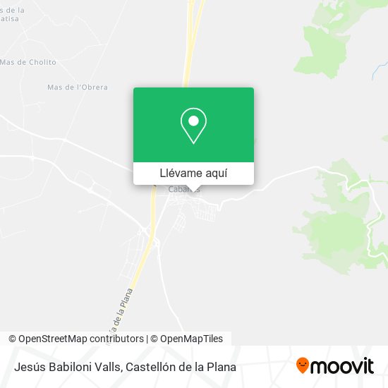 Mapa Jesús Babiloni Valls