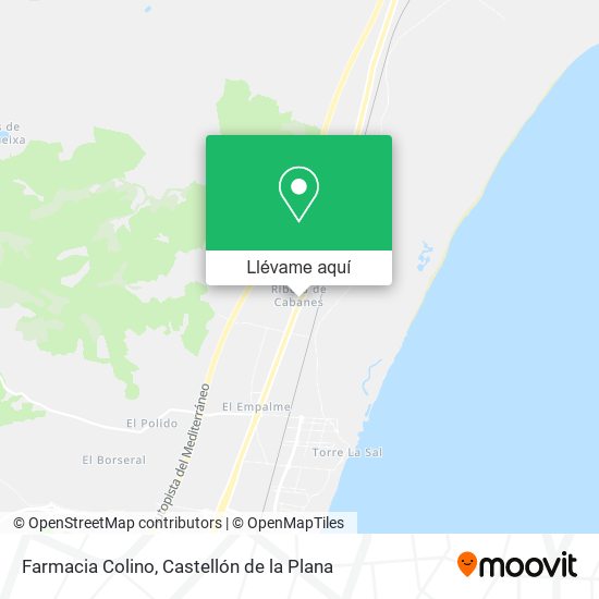 Mapa Farmacia Colino
