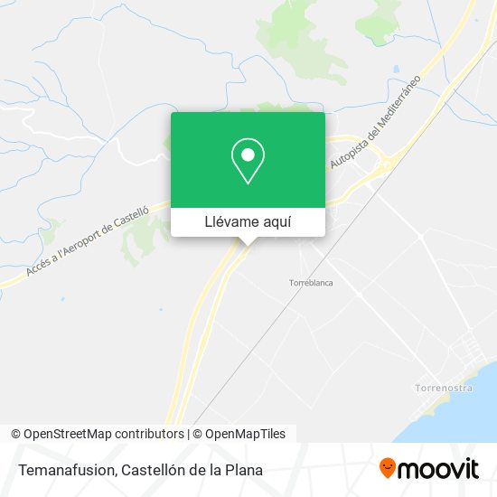 Mapa Temanafusion