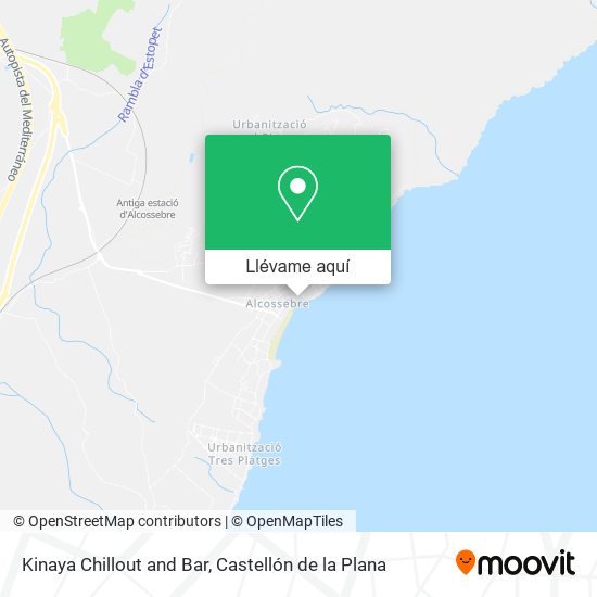 Mapa Kinaya Chillout and Bar
