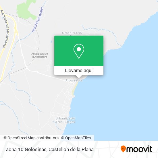 Mapa Zona 10 Golosinas