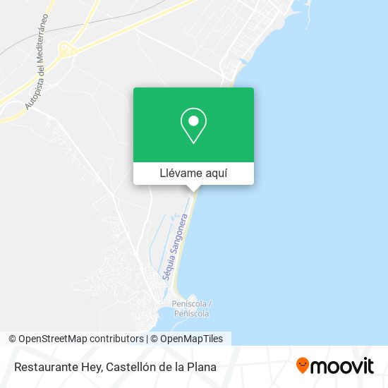 Mapa Restaurante Hey