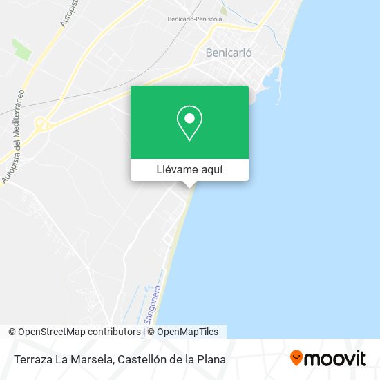 Mapa Terraza La Marsela