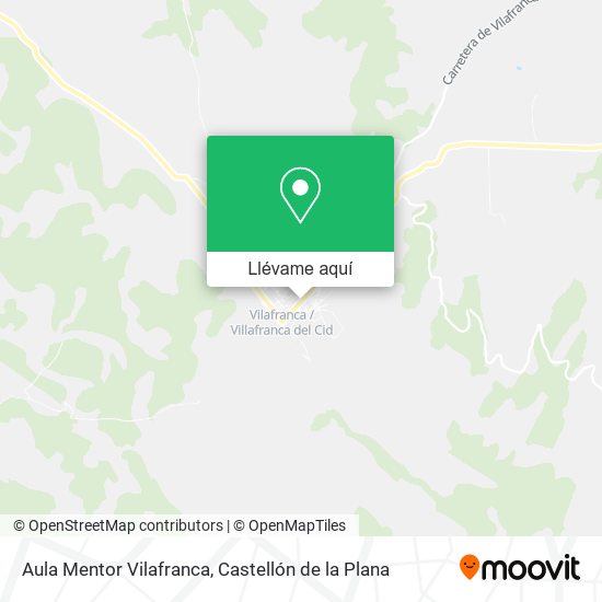 Mapa Aula Mentor Vilafranca