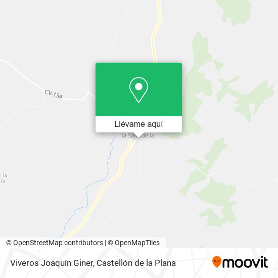 Mapa Viveros Joaquín Giner