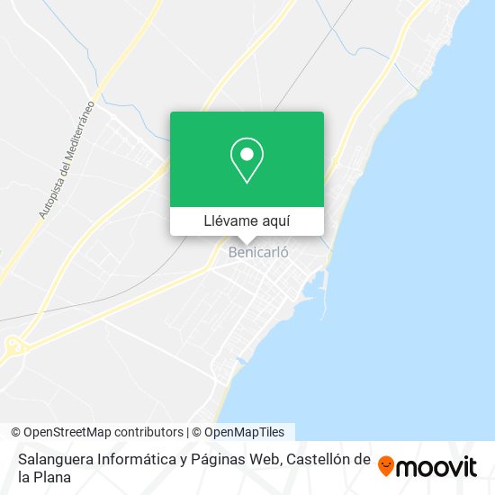 Mapa Salanguera Informática y Páginas Web