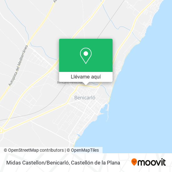 Mapa Midas Castellon/Benicarló