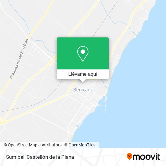 Mapa Sumibel