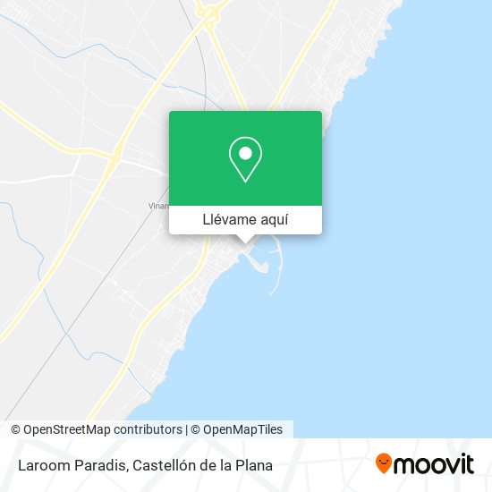 Mapa Laroom Paradis