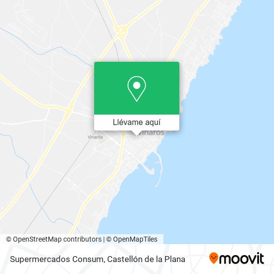 Mapa Supermercados Consum