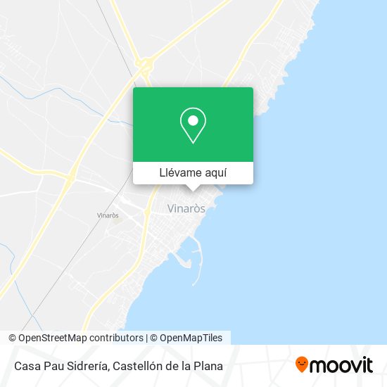 Mapa Casa Pau Sidrería