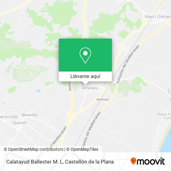 Mapa Calatayud Ballester M. L