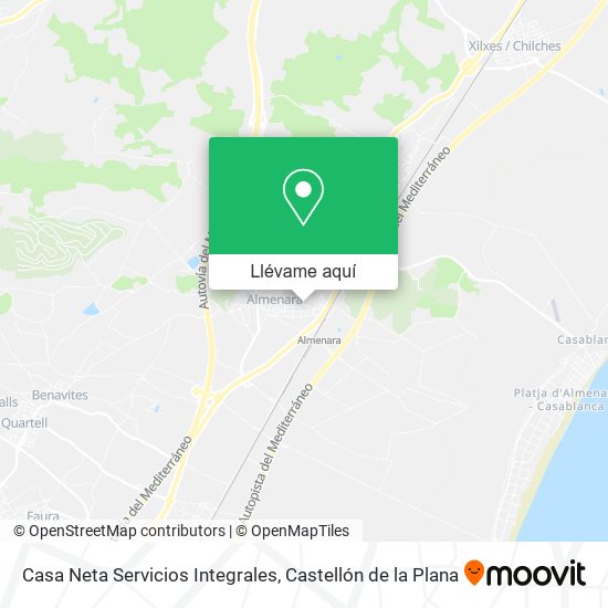 Mapa Casa Neta Servicios Integrales