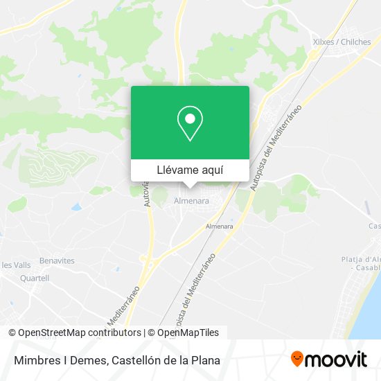 Mapa Mimbres I Demes
