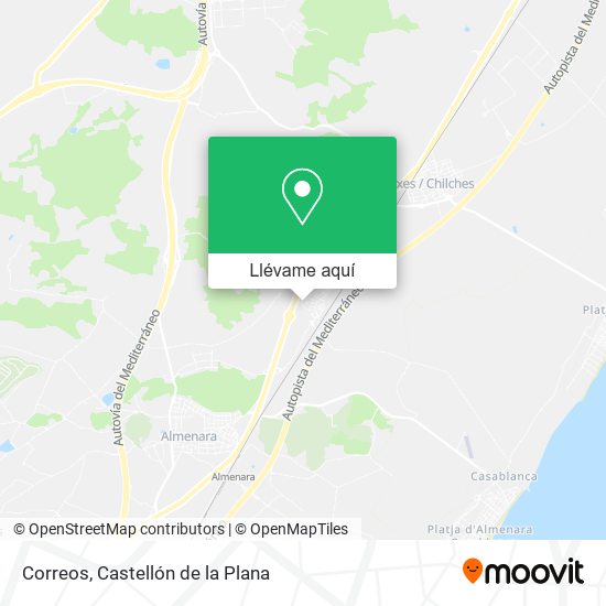 Mapa Correos