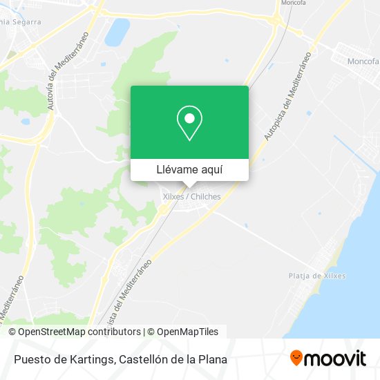 Mapa Puesto de Kartings