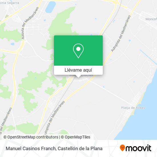 Mapa Manuel Casinos Franch