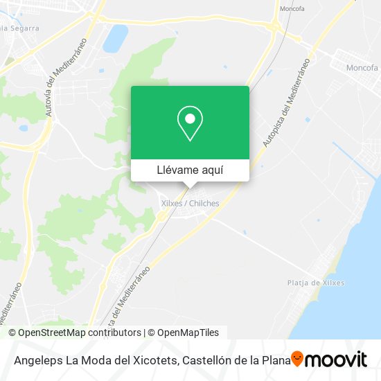 Mapa Angeleps La Moda del Xicotets