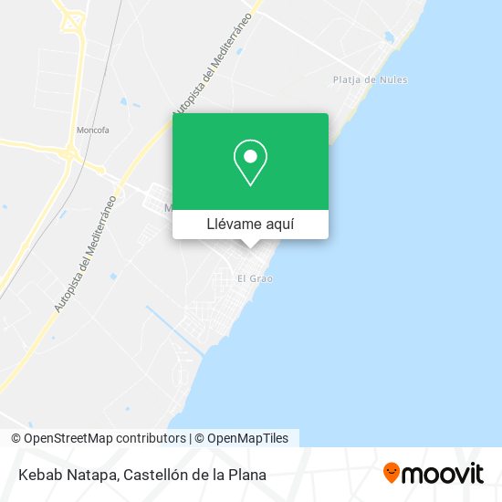 Mapa Kebab Natapa