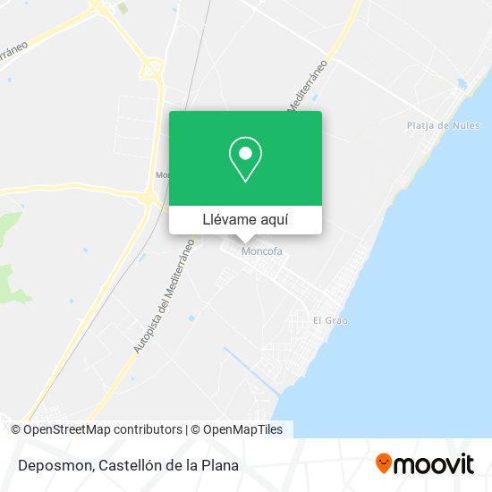 Mapa Deposmon