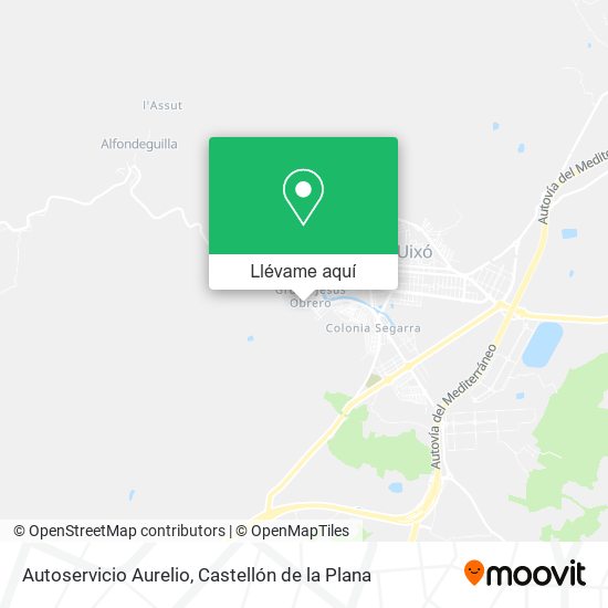 Mapa Autoservicio Aurelio