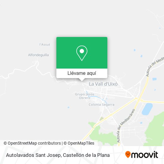 Mapa Autolavados Sant Josep
