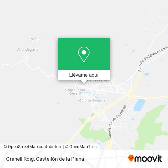 Mapa Granell Roig