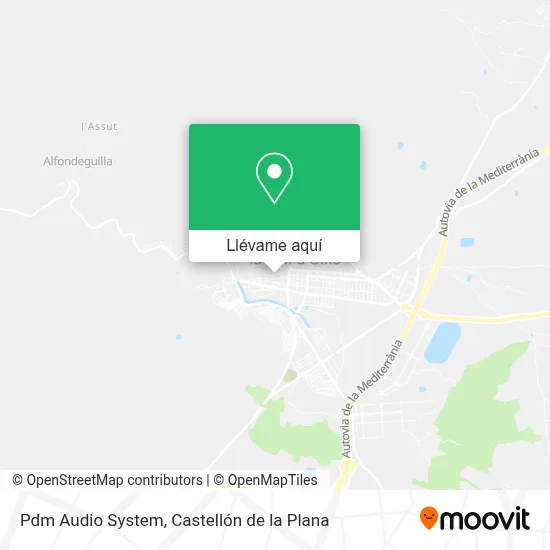 Mapa Pdm Audio System