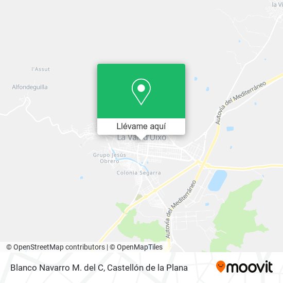 Mapa Blanco Navarro M. del C