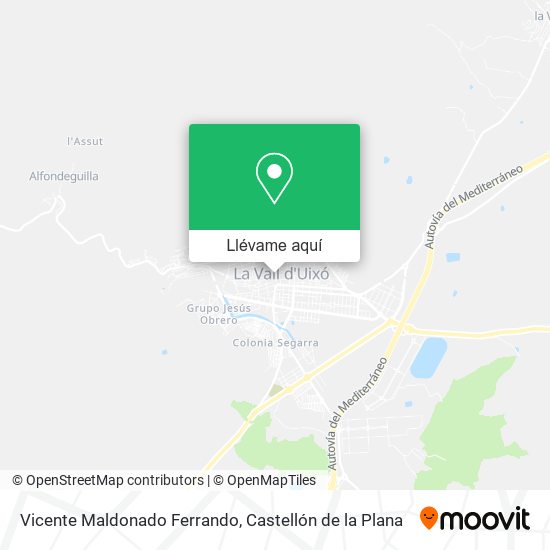 Mapa Vicente Maldonado Ferrando