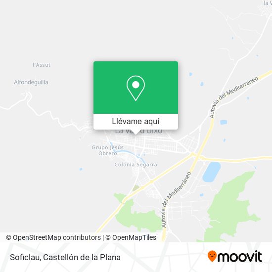 Mapa Soficlau