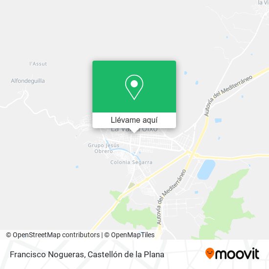 Mapa Francisco Nogueras