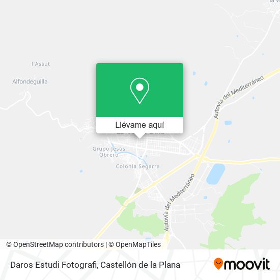 Mapa Daros Estudi Fotografi