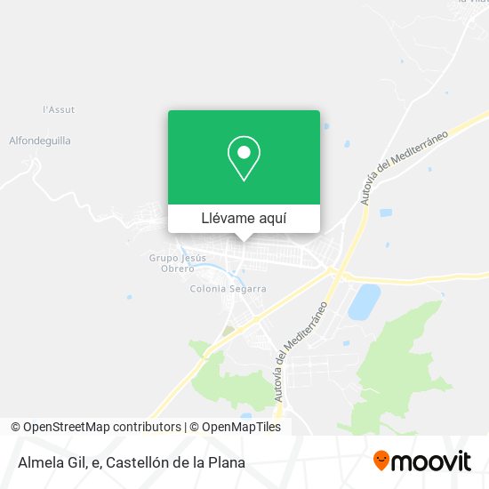 Mapa Almela Gil, e