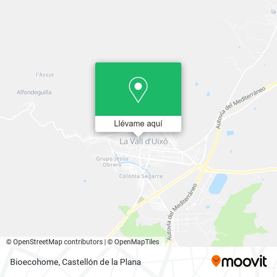 Mapa Bioecohome