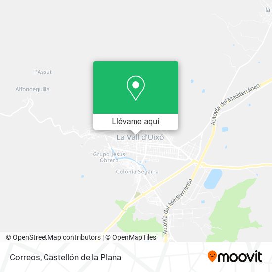Mapa Correos