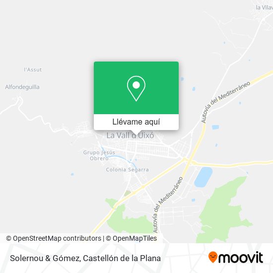 Mapa Solernou & Gómez
