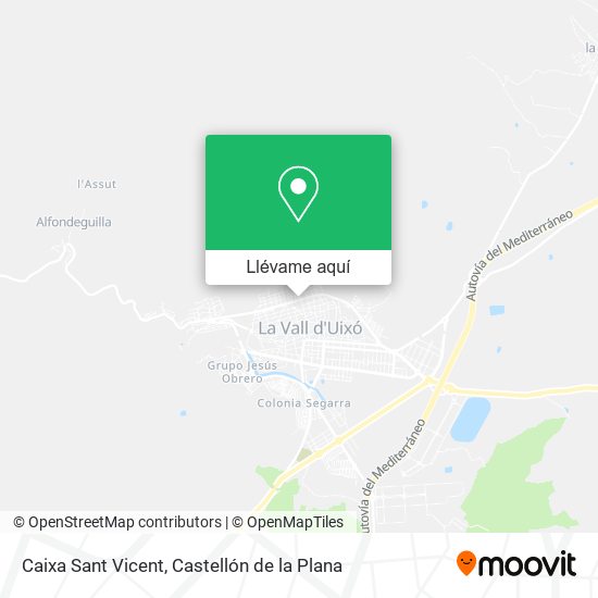 Mapa Caixa Sant Vicent
